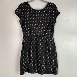 J Crew silk cap sleeve dress
